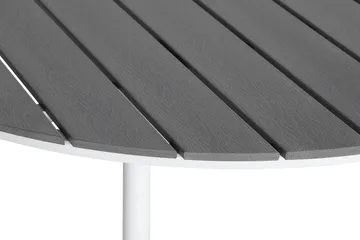 Tunis Runt Matbord Utomhus 140 cm - Träbord Utebord - Grå - Utemöbler & utemiljö - Utebord & trädgårdsbord - Matbord utomhus