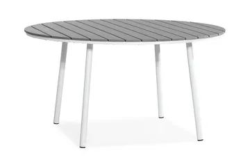 Tunis Runt Matbord Utomhus 140 cm - Träbord Utebord - Grå - Utemöbler & utemiljö - Utebord & trädgårdsbord - Matbord utomhus