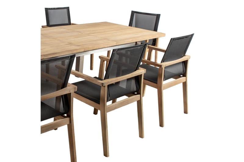 Utebord NAUTICA 200/250/300x100xH76cm teak - Utemöbler & utemiljö - Utebord & trädgårdsbord - Matbord utomhus