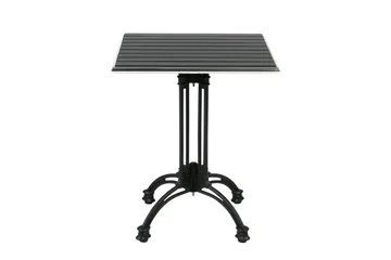 Utebordsben Cafe 61x61xh72cm Aluminium - Utemöbler & utemiljö - Utebord & trädgårdsbord - Matbord utomhus