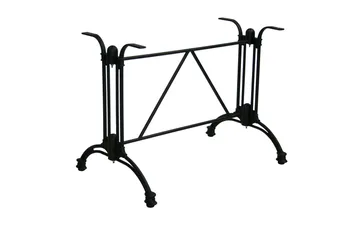 Utebordsben Cafe 93x61xh72cm Aluminium - Utemöbler & utemiljö - Utebord & trädgårdsbord - Matbord utomhus