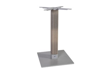 Utebordsben Larache 40x40xh72cm Aluminium - Grå - Utemöbler & utemiljö - Utebord & trädgårdsbord - Matbord utomhus