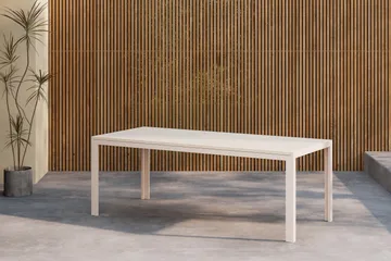 Matbord utomhus Venture Home Break Dining Table 74 X 205 X 90 - Beige / Beige Beige - Utemöbler & utemiljö - Utebord & trädgårdsbord - Matbord utomhus