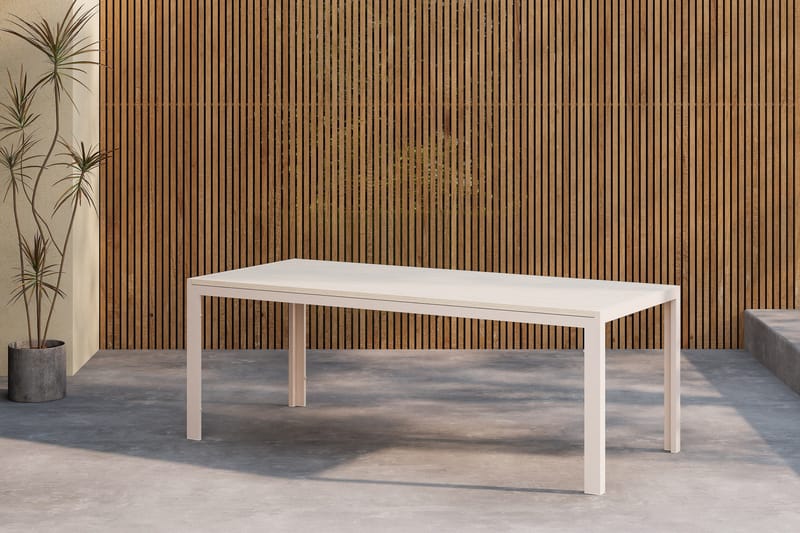 Matbord utomhus Venture Home Break Dining Table 74 X 205 X 90 - Beige / Beige Beige - Utemöbler & utemiljö - Utebord & trädgårdsbord - Matbord utomhus