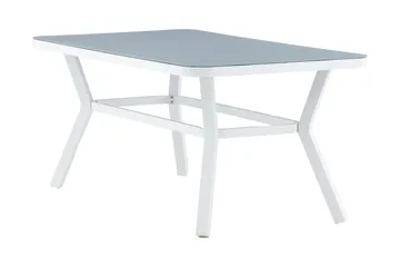 Virya Matbord Utomhus 160 cm - Vit/Grå - Utemöbler & utemiljö - Utebord & trädgårdsbord - Matbord utomhus