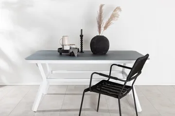 Virya Matbord Utomhus 160 cm - Vit/Grå - Utemöbler & utemiljö - Utebord & trädgårdsbord - Matbord utomhus