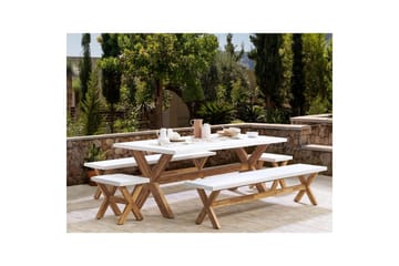 Matsalsset Olbia med bänkar 8-Sits - 8-Sits - Utemöbler & utemiljö - Utegrupp - Matgrupp utomhus