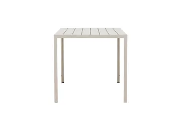 Mirko Matbord Utomhus 80x140 cm - Beige - Utemöbler & utemiljö - Utebord & trädgårdsbord - Matbord utomhus