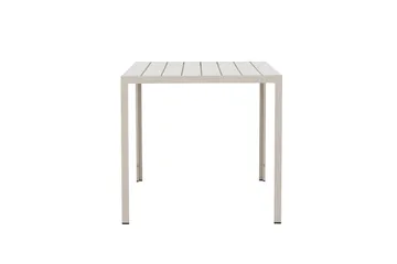 Mirko Matbord Utomhus 80x140 cm - Beige - Utemöbler & utemiljö - Utebord & trädgårdsbord - Matbord utomhus