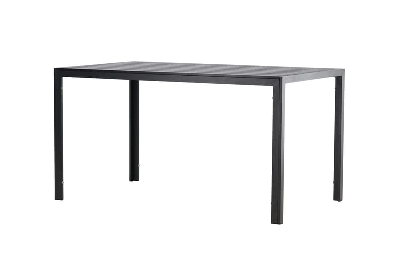 Mirko Matbord Utomhus 80x140 cm - Svart - Utemöbler & utemiljö - Utebord & trädgårdsbord - Matbord utomhus