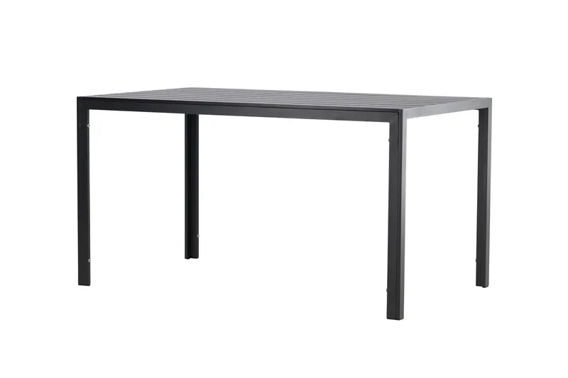 Mirko Matbord Utomhus 80x140 cm - Svart - Utemöbler & utemiljö - Utebord & trädgårdsbord - Matbord utomhus