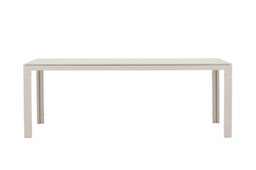 Mirko Matbord Utomhus 90x205 cm - Beige - Utemöbler & utemiljö - Utebord & trädgårdsbord - Matbord utomhus