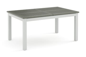 Monaco förlängningsbart bord utomhus 150-250x90 cm - Vit/Grå - Utemöbler & utemiljö - Utebord & trädgårdsbord - Matbord utomhus