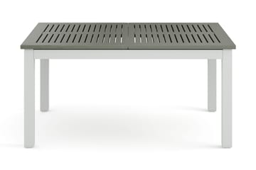 Monaco förlängningsbart bord utomhus 150-250x90 cm - Vit/Grå - Utemöbler & utemiljö - Utebord & trädgårdsbord - Matbord utomhus