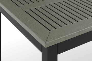 Monaco förlängningsbart bord utomhus 210/310x90 cm - Svart/Grå - Utemöbler & utemiljö - Utebord & trädgårdsbord - Matbord utomhus