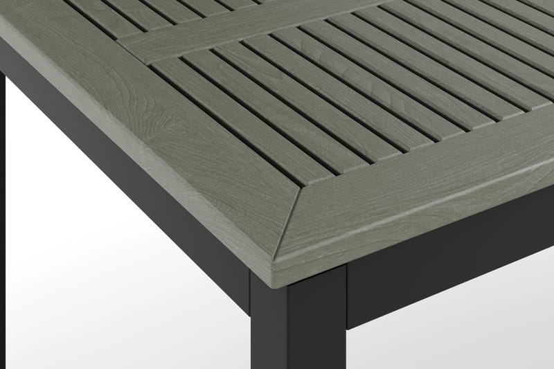 Monaco förlängningsbart bord utomhus 210/310x90 cm - Svart/Grå - Utemöbler & utemiljö - Utebord & trädgårdsbord - Matbord utomhus