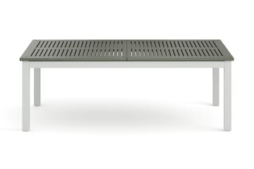 Monaco förlängningsbart bord utomhus 210/310x90 cm - Vit/Grå - Utemöbler & utemiljö - Utebord & trädgårdsbord - Matbord utomhus