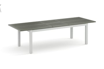 Monaco förlängningsbart bord utomhus 210/310x90 cm - Vit/Grå - Utemöbler & utemiljö - Utebord & trädgårdsbord - Matbord utomhus