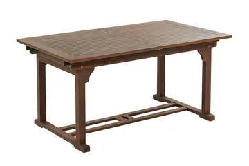 Paolo Matbord Utomhus 90x160 cm - Mörkbrun - Utemöbler & utemiljö - Utebord & trädgårdsbord - Matbord utomhus