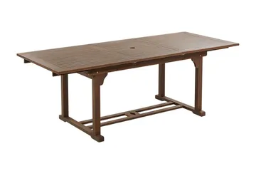 Paolo Matbord Utomhus 90x160 cm - Mörkbrun - Utemöbler & utemiljö - Utebord & trädgårdsbord - Matbord utomhus