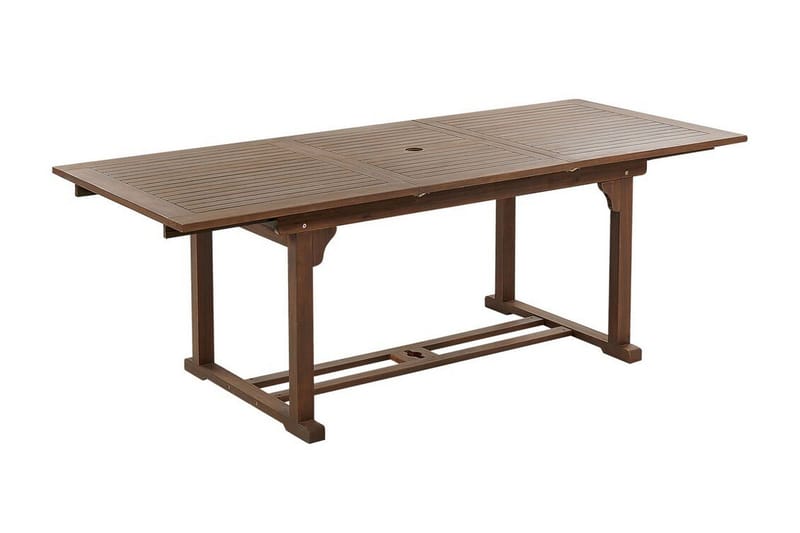 Paolo Matbord Utomhus 90x160 cm, Mörkbrun