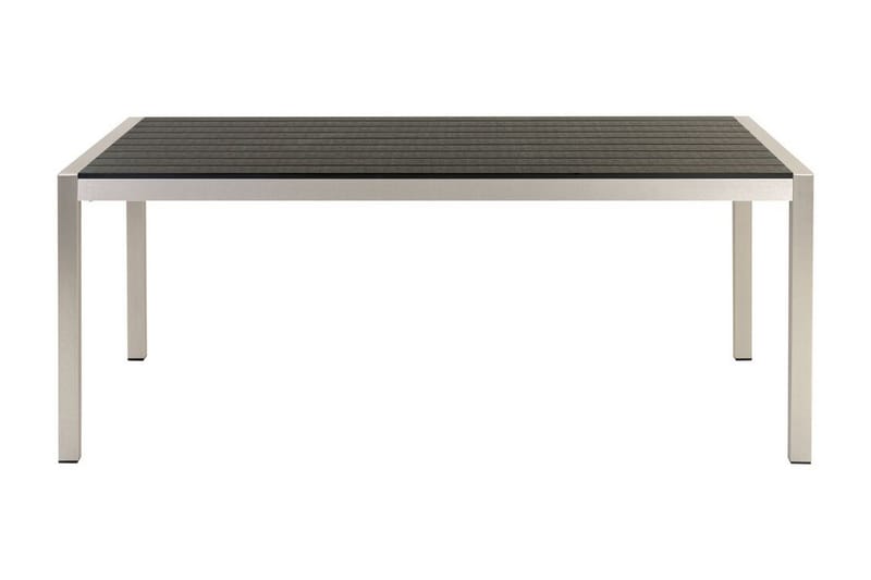 Pereta Matbord Utomhus 180x90 cm - Svart/Silver - Utemöbler & utemiljö - Utebord & trädgårdsbord - Matbord utomhus