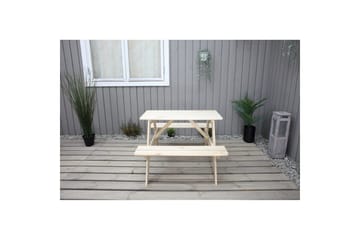 Picknickbord Mini Rasta för Barn - Naturfärgad - Utemöbler & utemiljö - Utebord & trädgårdsbord - Picknickbord