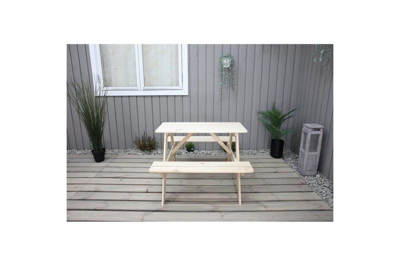 Picknickbord Mini Rasta för Barn - Naturfärgad - Utemöbler & utemiljö - Utebord & trädgårdsbord - Picknickbord