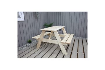 Picknickbord Mini Rasta för Barn - Naturfärgad - Utemöbler & utemiljö - Utebord & trädgårdsbord - Picknickbord