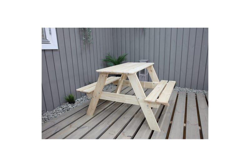 Picknickbord Mini Rasta för Barn - Naturfärgad - Utemöbler & utemiljö - Utebord & trädgårdsbord - Picknickbord