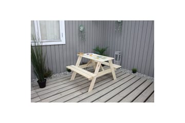 Picknickbord Mini Rasta för Barn - Naturfärgad - Utemöbler & utemiljö - Utebord & trädgårdsbord - Picknickbord
