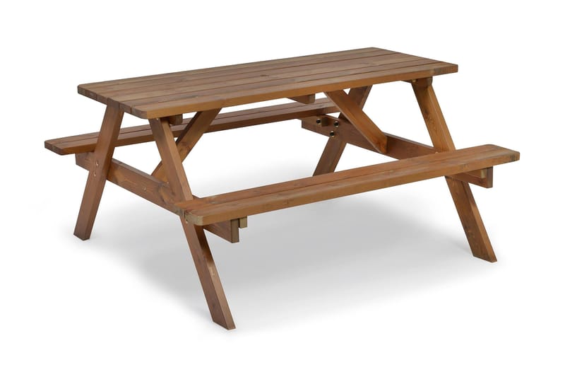A-Modell Picnic Brun - Picknickbord