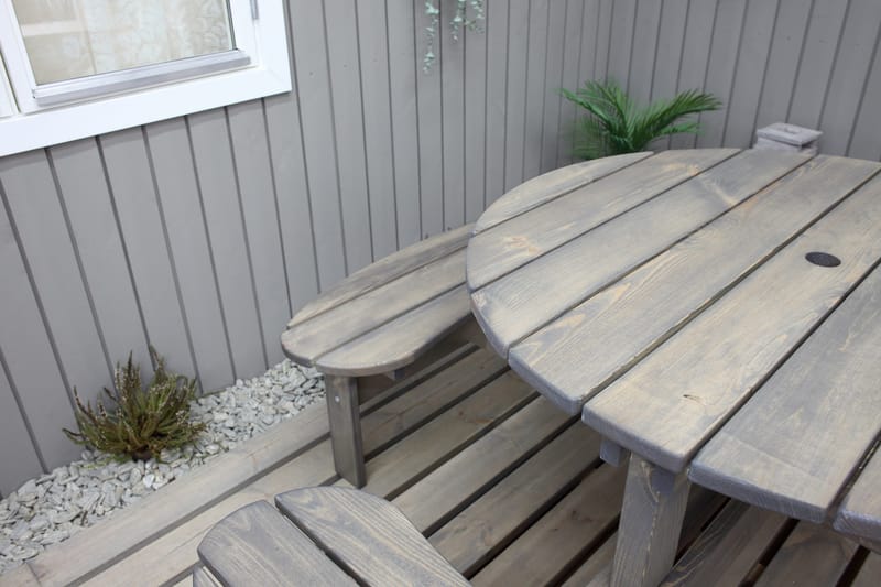 Frankfurt picknikbord - brun - Utemöbler & utemiljö - Utebord & trädgårdsbord - Picknickbord