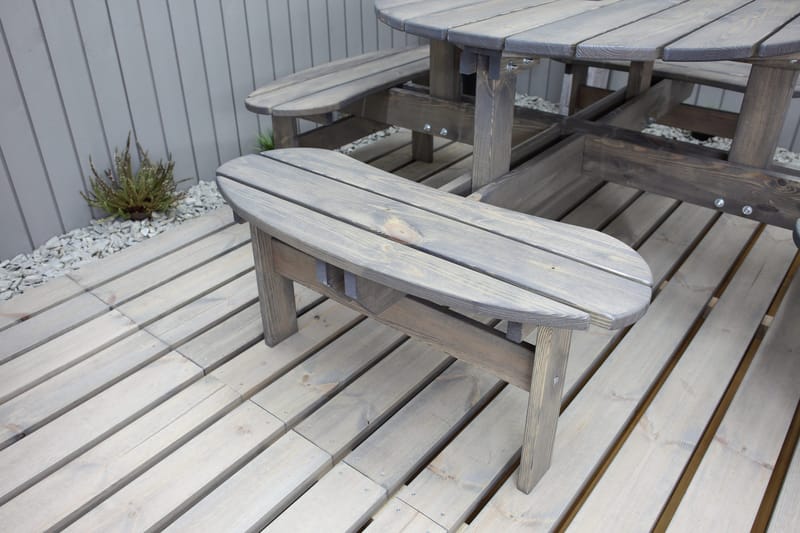 Frankfurt picknikbord - brun - Utemöbler & utemiljö - Utebord & trädgårdsbord - Picknickbord