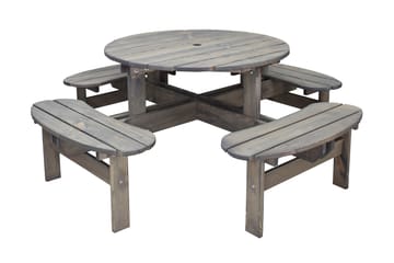 Frankfurt picknikbord - brun - Utemöbler & utemiljö - Utebord & trädgårdsbord - Picknickbord