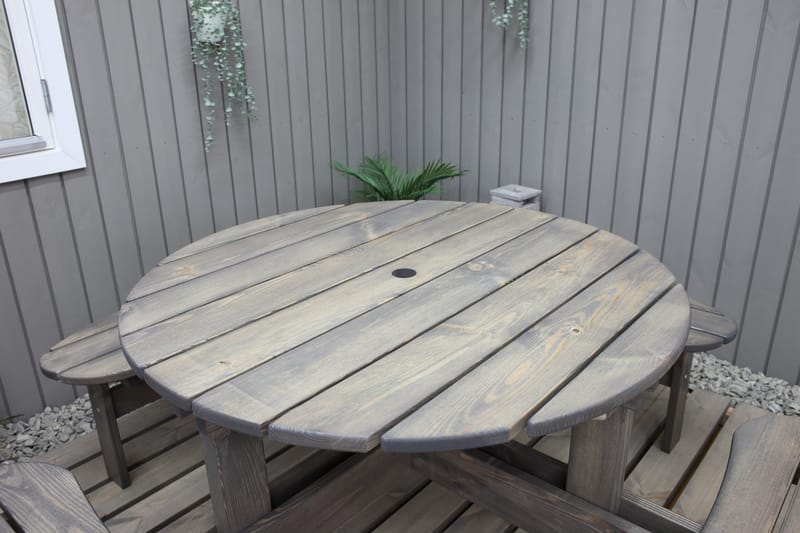 Frankfurt picknikbord - brun - Utemöbler & utemiljö - Utebord & trädgårdsbord - Picknickbord