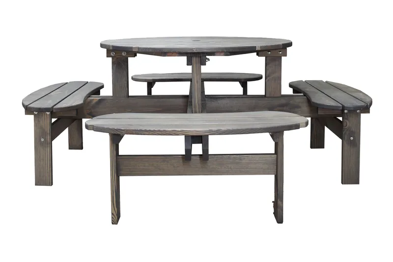 Frankfurt picknikbord - brun - Utemöbler & utemiljö - Utebord & trädgårdsbord - Picknickbord