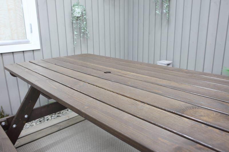 Nancie Picknickbord 150 cm - Brun - Utemöbler & utemiljö - Utebord & trädgårdsbord - Picknickbord