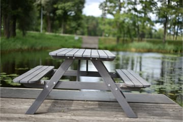 Nancie Picknickbord 158 cm - Grå - Utemöbler & utemiljö - Utebord & trädgårdsbord - Picknickbord