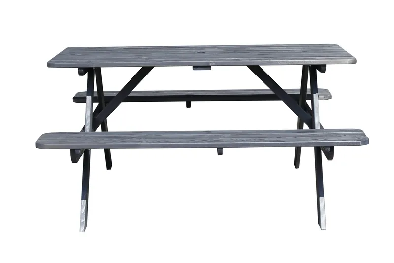Nancie Picknickbord 158 cm - Kaffesvart - Utemöbler & utemiljö - Utebord & trädgårdsbord - Picknickbord