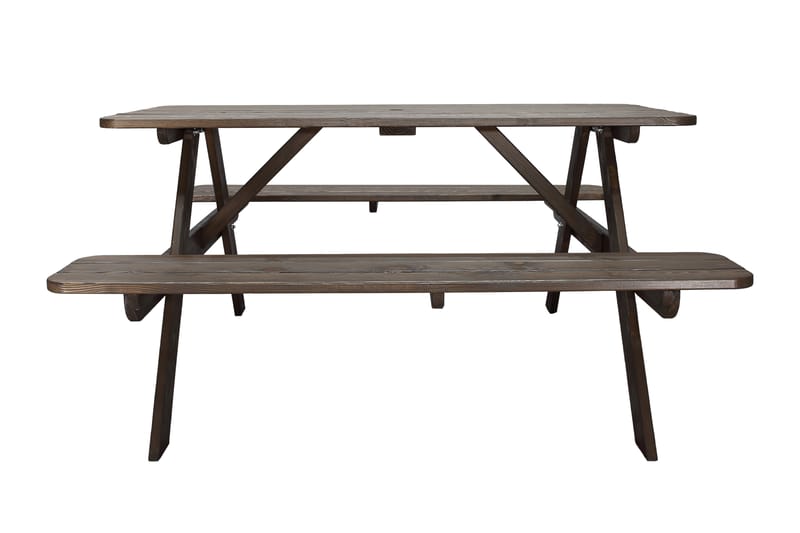 Picknickbord Nancie 150 cm - Brun - Utemöbler & utemiljö - Utebord & trädgårdsbord - Picknickbord