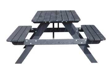Picknickbord Nancie 158 cm - Kaffesvart - Utemöbler & utemiljö - Utebord & trädgårdsbord - Picknickbord
