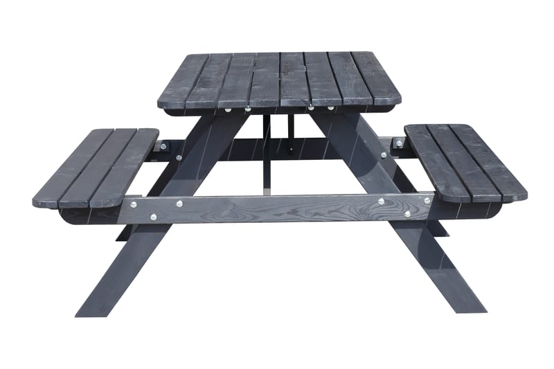 Picknickbord Nancie 158 cm - Kaffesvart - Utemöbler & utemiljö - Utebord & trädgårdsbord - Picknickbord