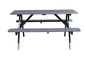 Picknickbord Nancie 158 cm - Kaffesvart - Utemöbler & utemiljö - Utebord & trädgårdsbord - Picknickbord