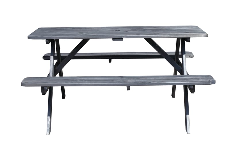 Picknickbord Nancie 158 cm - Kaffesvart - Utemöbler & utemiljö - Utebord & trädgårdsbord - Picknickbord