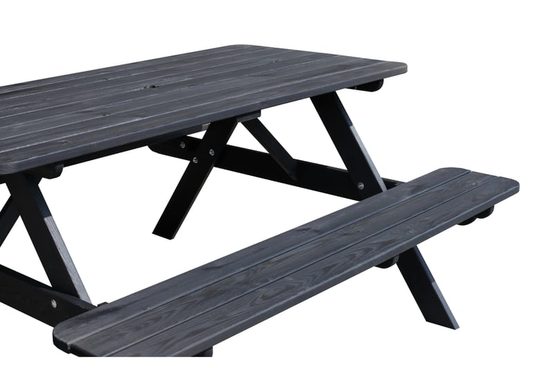 Picknickbord Nancie 158 cm - Kaffesvart - Utemöbler & utemiljö - Utebord & trädgårdsbord - Picknickbord