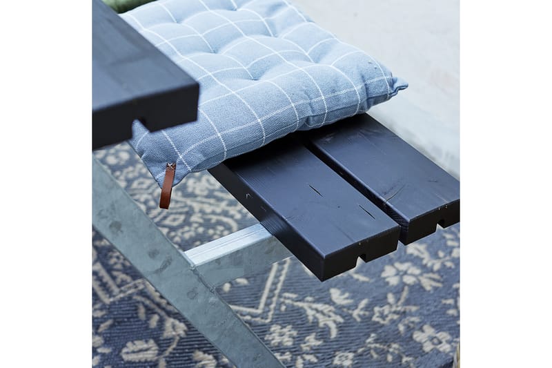 PLUS Alpha Bord/Bänkset 118 cm - Svart - Utemöbler & utemiljö - Utebord & trädgårdsbord - Picknickbord