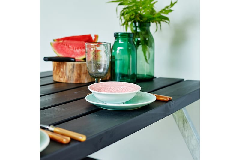PLUS Alpha Bord/Bänkset 118 cm - Svart - Utemöbler & utemiljö - Utebord & trädgårdsbord - Picknickbord