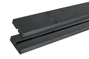 PLUS Alpha Bord/Bänkset 118 cm - Svart - Utemöbler & utemiljö - Utebord & trädgårdsbord - Picknickbord