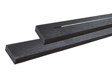 PLUS Alpha Bord/Bänkset 118 cm - Svart - Utemöbler & utemiljö - Utebord & trädgårdsbord - Picknickbord
